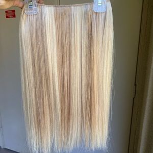 16 HALO EXTENSION IN WARM BRIGHT BLONDE SHADE f112